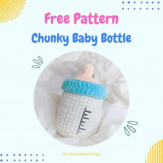 free crochet pattern chunky baby bottle