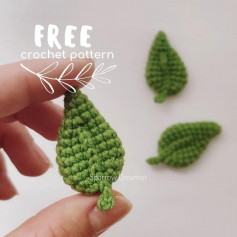 free crochet pattern leaves