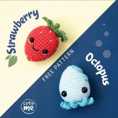 free crochet pattern strawberry and octopus