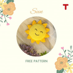 free crochet pattern sun