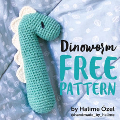 free pattern dinoworm