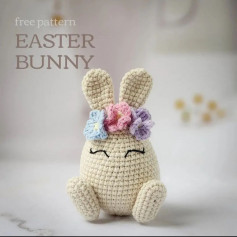 free pattern easter bunny