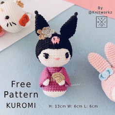 free pattern kuromi