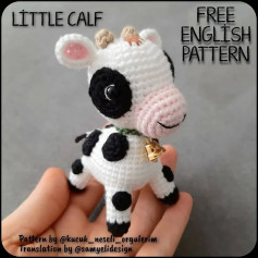 free pattern little calf