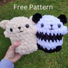 free pattern padda and bear