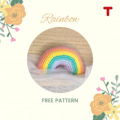 free pattern rainbow