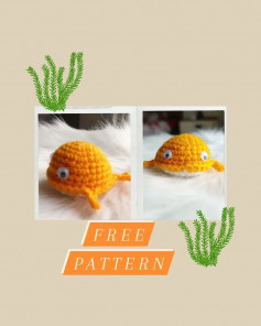 free pattern yellow fish