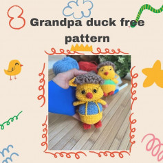 grandpa duck free pattern
