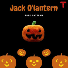 Halloween pumpkin crochet pattern