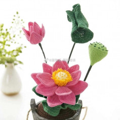 lotus crochet pattern
