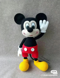 mickey mouse crochet pattern