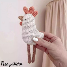 rooster free pattern