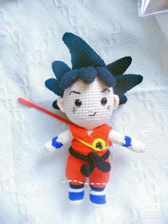Son Goku crochet pattern
