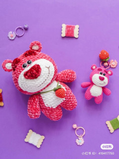 strawberry bear crochet pattern