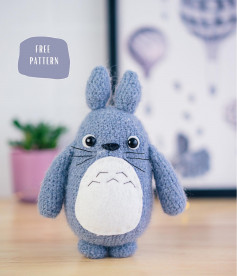 Totoro crochet pattern