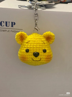 Yellow bear crochet pattern.
