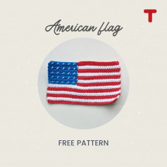 american flag crochet pattern