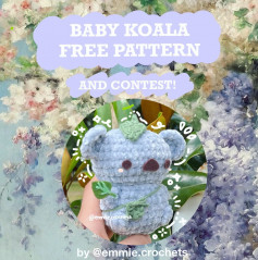 baby koala crochet pattern