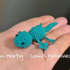 blue lizard crochet pattern