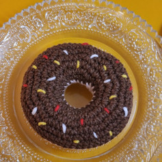 brown donut crochet pattern
