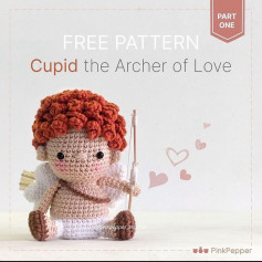 cupid the archer of love crochet pattern