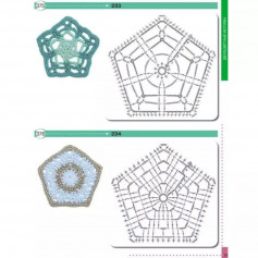 eight crochet hexagon crochet pattern