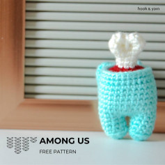 free crochet pattern among us