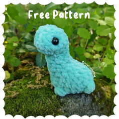 free crochet pattern baby dino