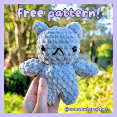 free crochet pattern blue bear