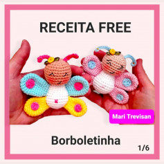 free crochet pattern butterfly