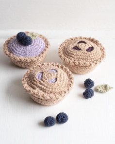 free crochet pattern cake cup