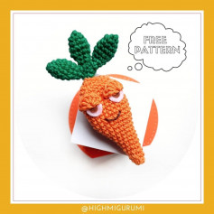 free crochet pattern carrot fun