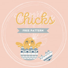 free crochet pattern chicks in eggs