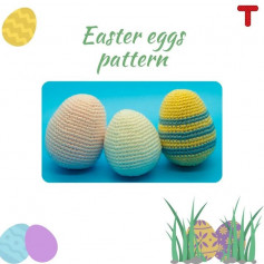 free crochet pattern easter eggs