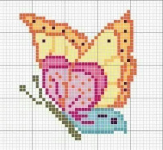 free crochet pattern eight butterflies.