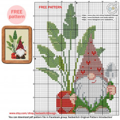 free crochet pattern gardner gnome