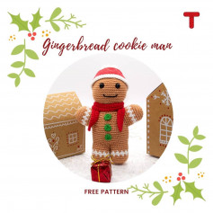 free crochet pattern gingerbread cookies