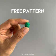 free crochet pattern green peas