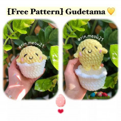 free crochet pattern gudetama