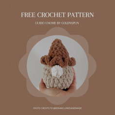 free crochet pattern guido gnome