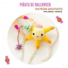 free crochet pattern halloween pinata