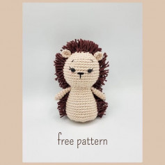 free crochet pattern hazel the hedgehog