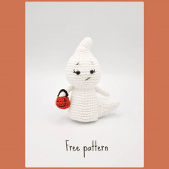 free crochet pattern joy, the ghost