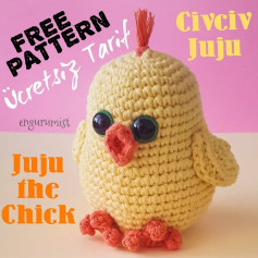 free crochet pattern juju the chick