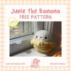 free crochet pattern junie the banana