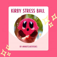 free crochet pattern kirby stress ball