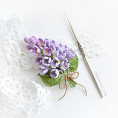 free crochet pattern Lilac