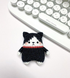 free crochet pattern little cat