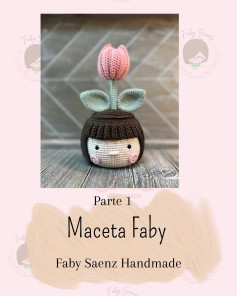 free crochet pattern maceta faby