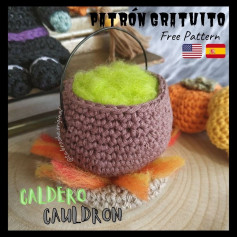 free crochet pattern magic cauldron